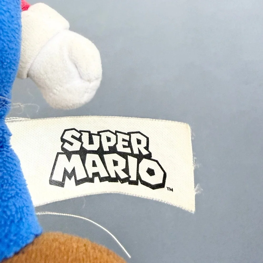 Super Mario Bros Plush Mario Doll Stuffed Toy 2021 Nintendo 9
